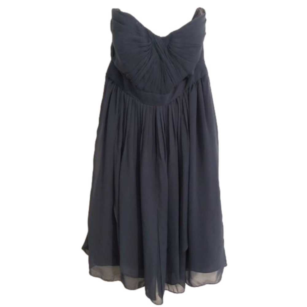 navy blue convertible bridesmaid dress Navy Bridesmaid Dress Chiffon Size XS